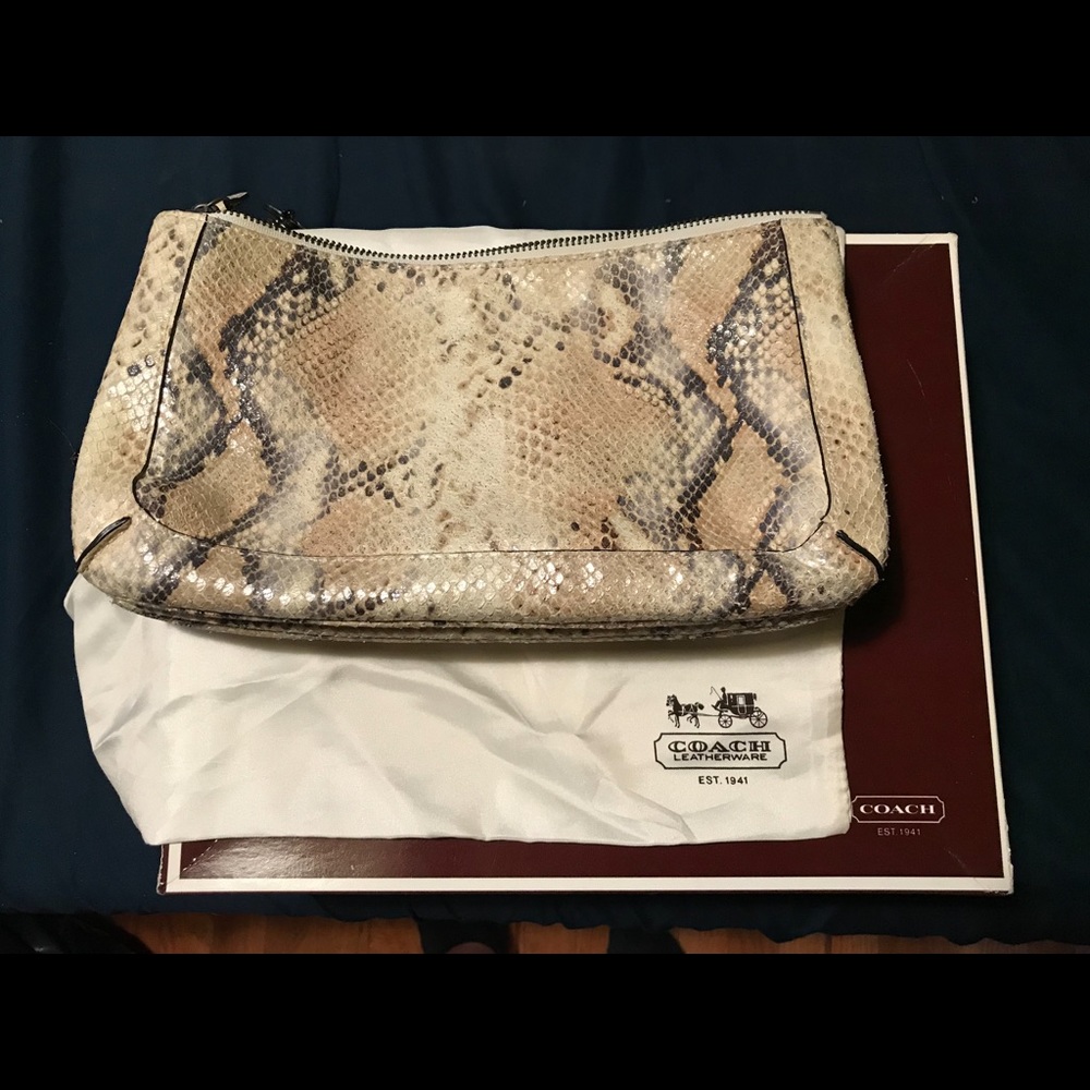 Python Skin Coach Purse - image 2